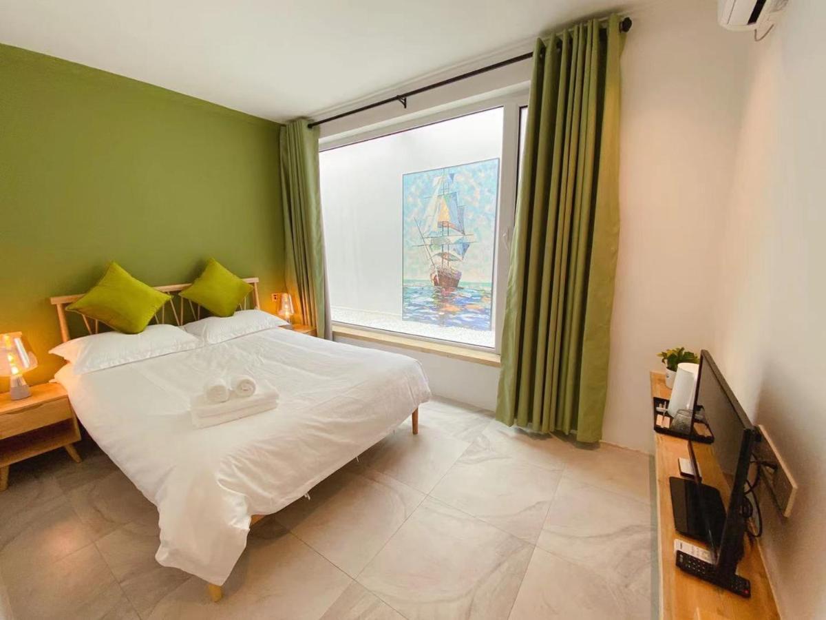 Lantian Garden Hostel Qingdao Exteriör bild